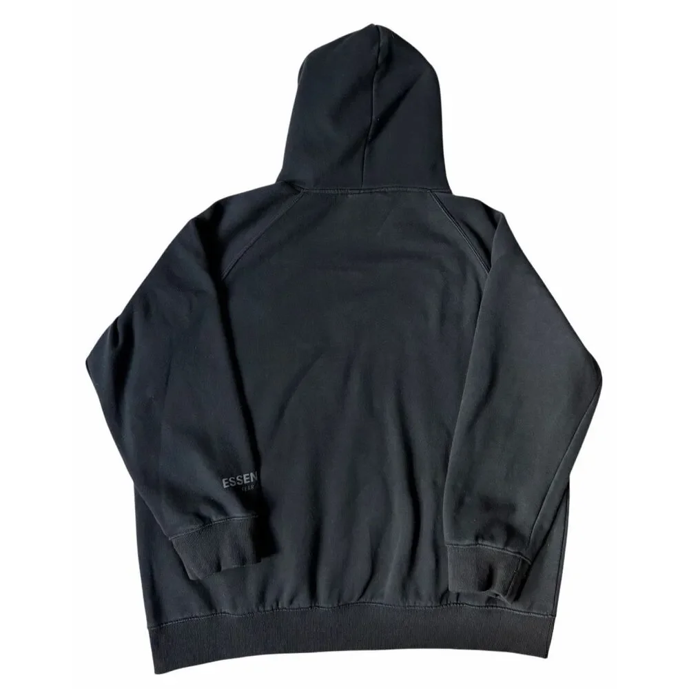 Essentials Fear of God Sweatshirt Pullover Hoodie Black Men’s XL